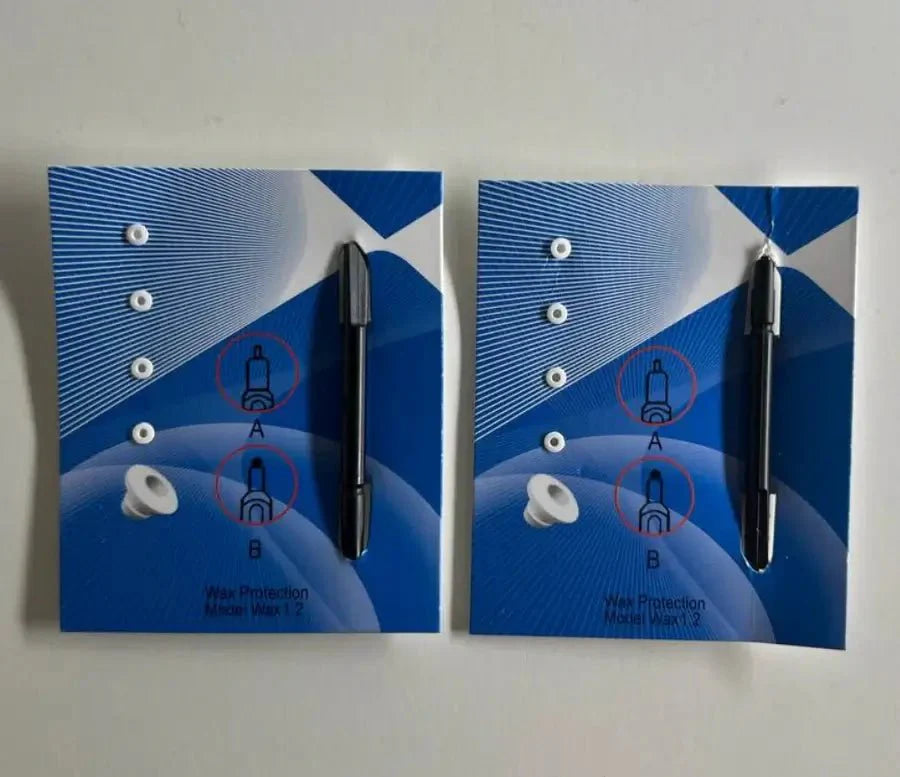 BTE wax guards for wearable audio amplifiers (4-pack)