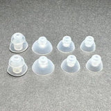 Extra-large closed BTE ear domes for wearable audio amplifiers (8-pack)
