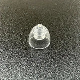 Small 8mm closed BTE ear domes for wearable audio amplifiers (8-pack)