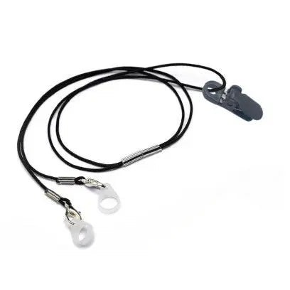 BTE wearable audio amplifier retention clip (pair)