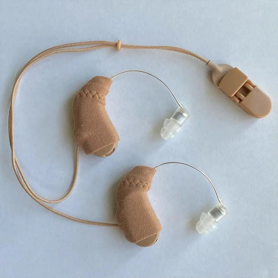 BTE wearable audio amplifier protective moisture socks (pair)