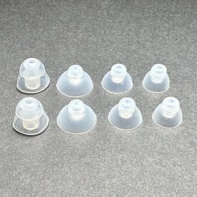 Extra-large closed BTE ear domes for wearable audio amplifiers (8-pack)